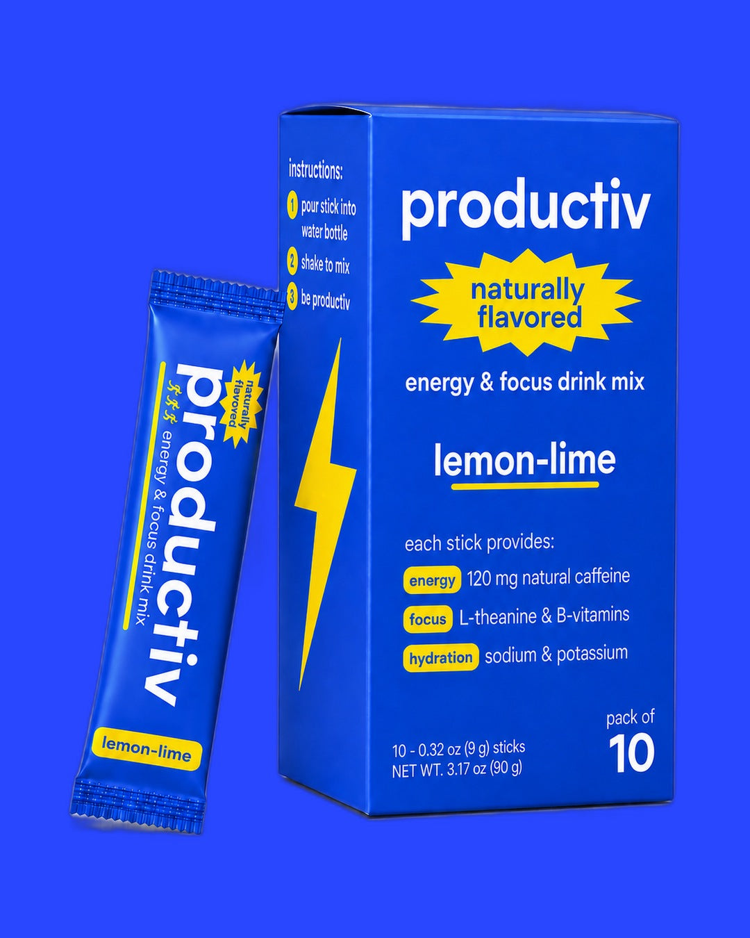 Productiv Lemon Lime (10-pack)