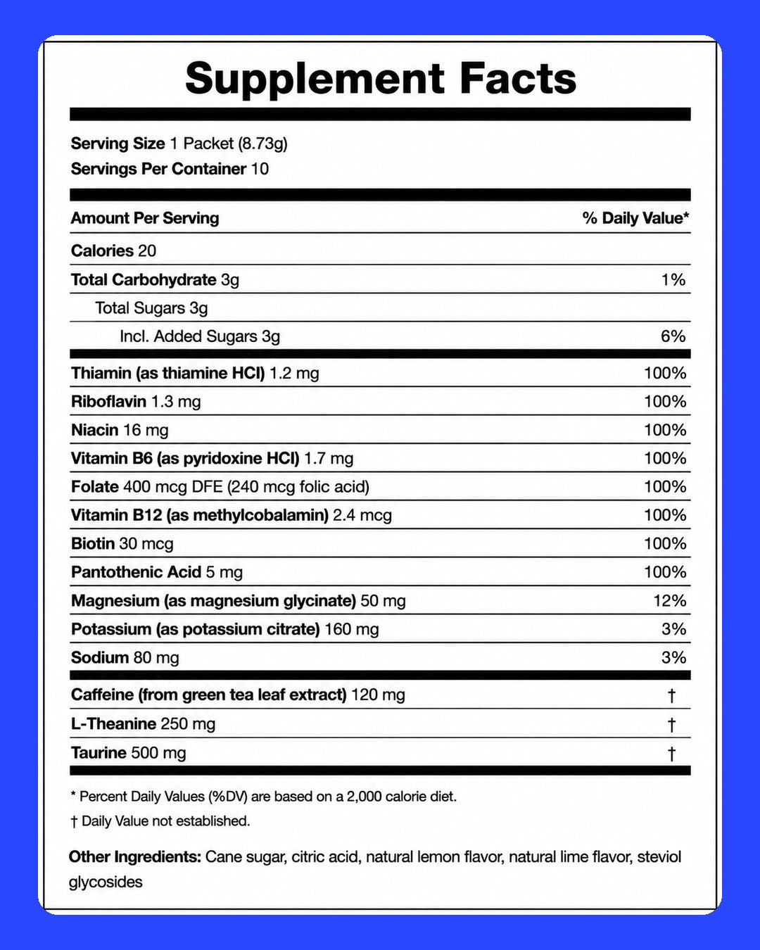 Productiv Lemon Lime (10-pack)